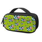 Cartoon Smiley Cow Pattern Print Insulin Cooler Travel Case