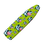 Cartoon Smiley Cow Pattern Print Ironing Board Cover