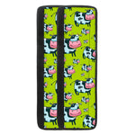 Cartoon Smiley Cow Pattern Print Refrigerator Handle Covers
