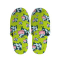 Cartoon Smiley Cow Pattern Print Slippers