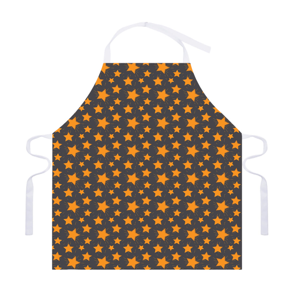 Cartoon Star Pattern Print Adjustable Apron