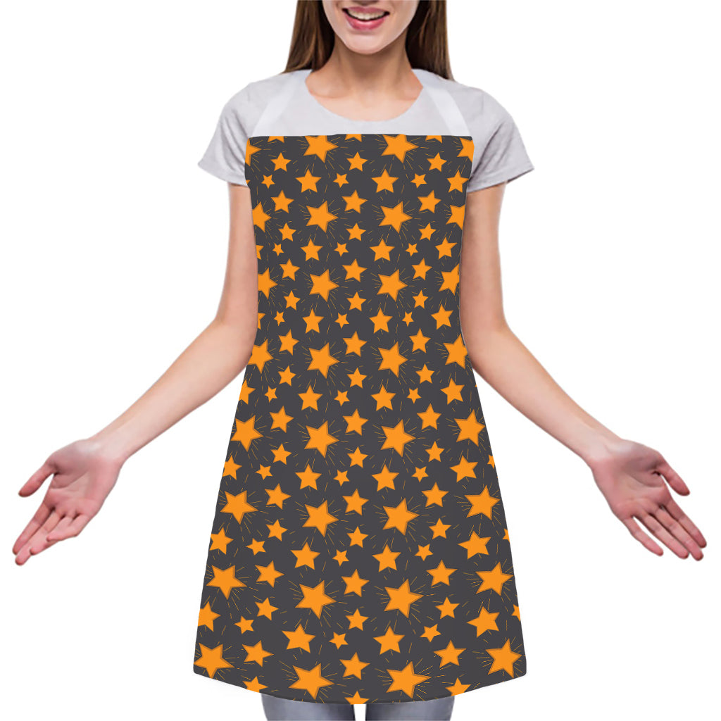 Cartoon Star Pattern Print Adjustable Apron