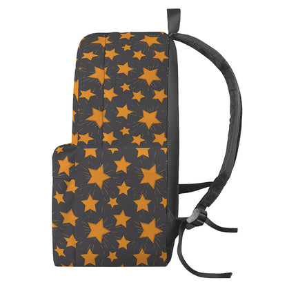 Cartoon Star Pattern Print Backpack