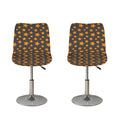 Cartoon Star Pattern Print Bar Stool Covers