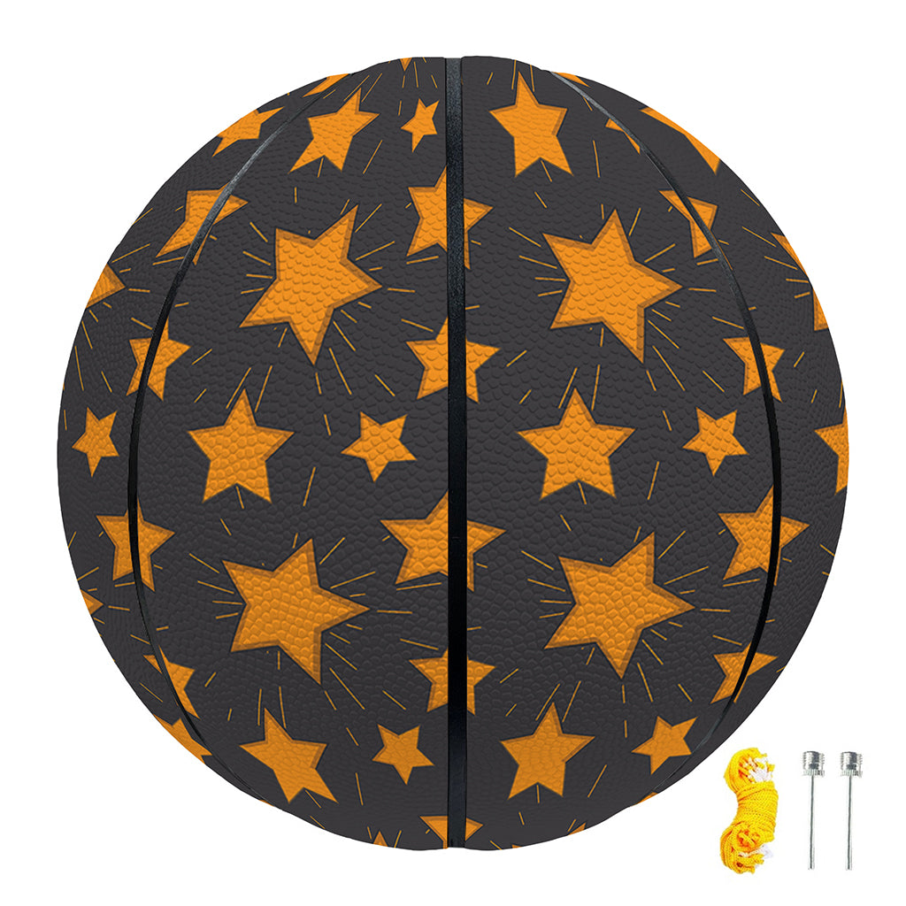Cartoon Star Pattern Print Basketball