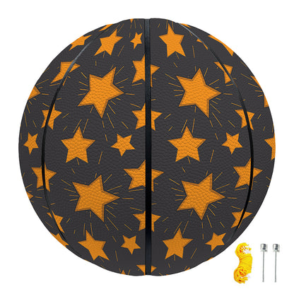 Cartoon Star Pattern Print Basketball