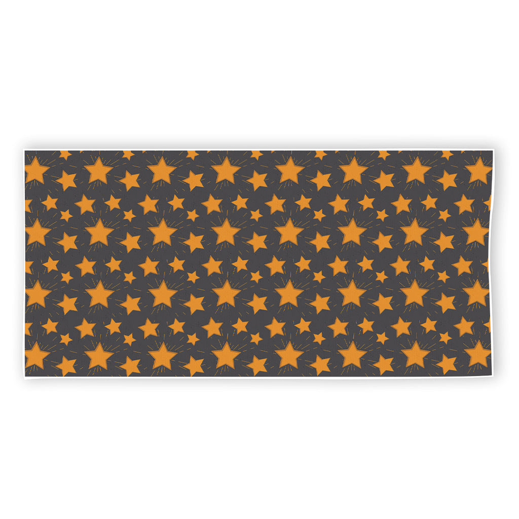 Cartoon Star Pattern Print Beach Towel