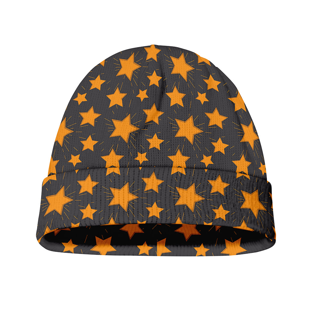 Cartoon Star Pattern Print Beanie