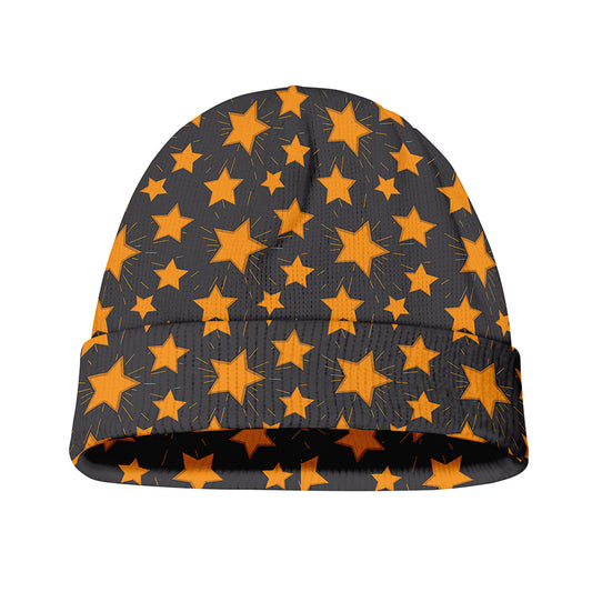 Cartoon Star Pattern Print Beanie