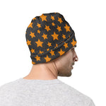Cartoon Star Pattern Print Beanie