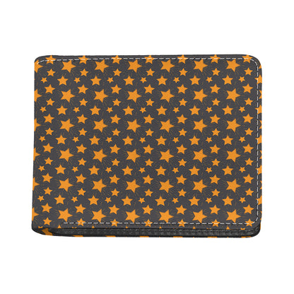 Cartoon Star Pattern Print Bifold Wallet