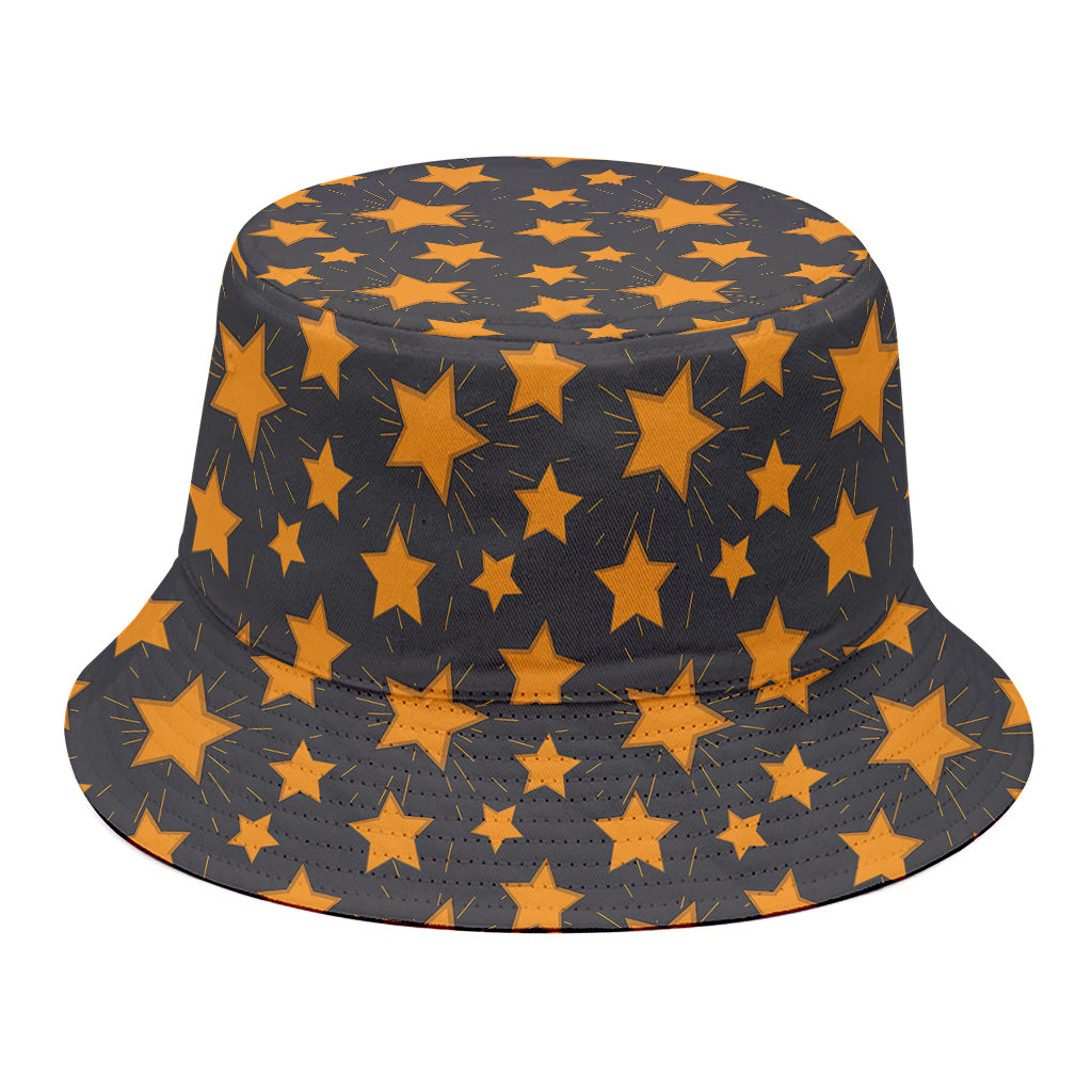 Cartoon Star Pattern Print Bucket Hat
