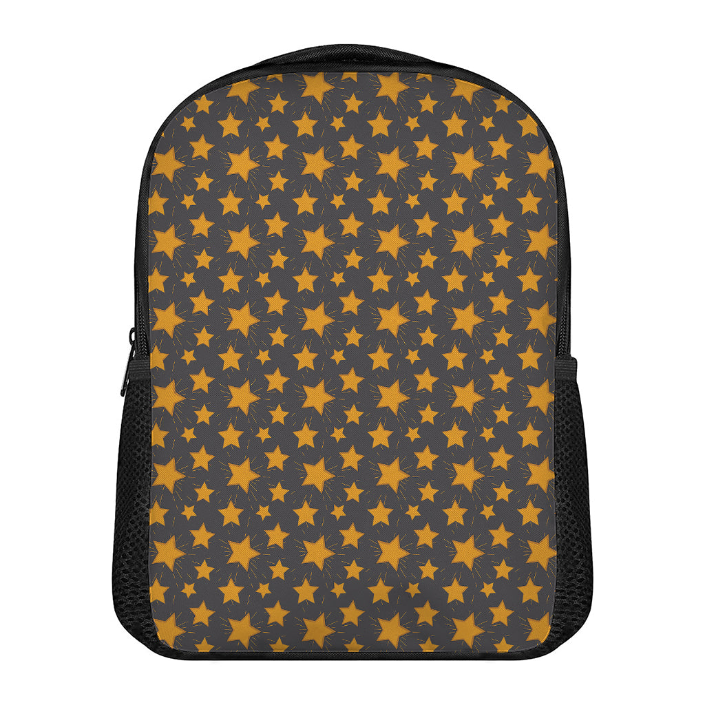 Cartoon Star Pattern Print Casual Backpack