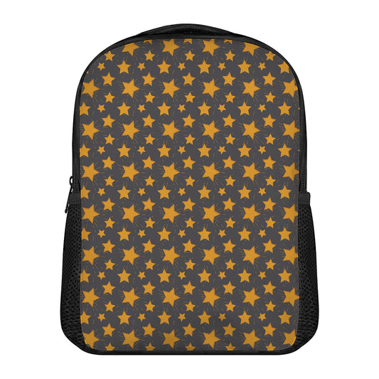 Cartoon Star Pattern Print Casual Backpack