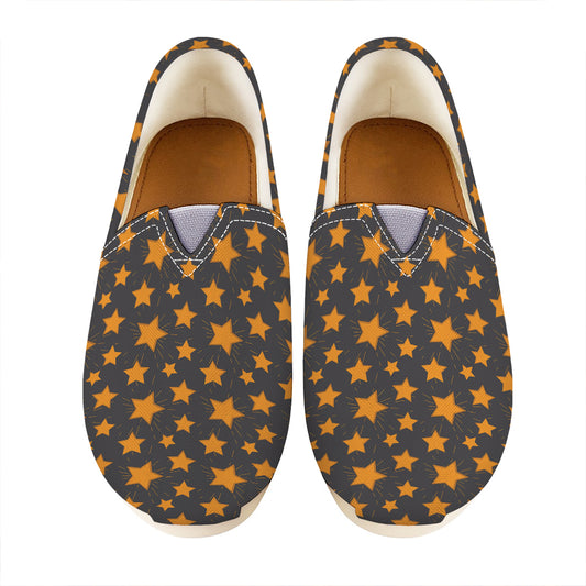 Cartoon Star Pattern Print Casual Shoes