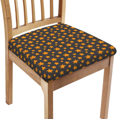Cartoon Star Pattern Print Chair Cushion Cover
