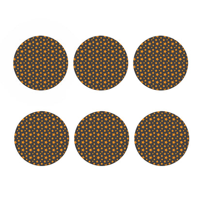 Cartoon Star Pattern Print Coaster Set