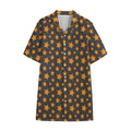 Cartoon Star Pattern Print Cotton Hawaiian Shirt