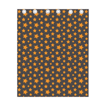 Cartoon Star Pattern Print Curtain