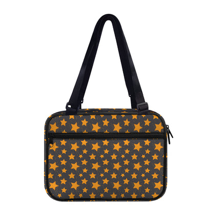 Cartoon Star Pattern Print Double Strap Bible Bag