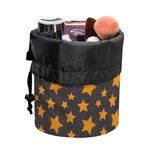 Cartoon Star Pattern Print Drawstring Makeup Bag