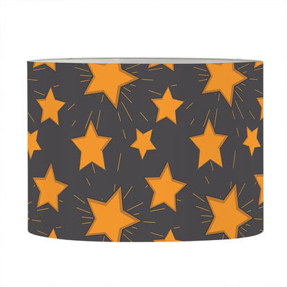 Cartoon Star Pattern Print Drum Lamp Shade