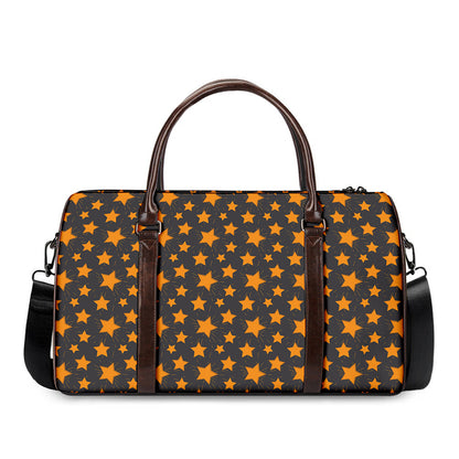 Cartoon Star Pattern Print Duffle Bag