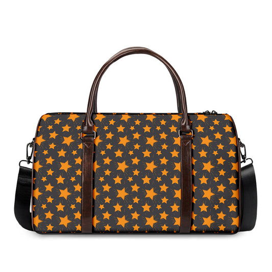 Cartoon Star Pattern Print Duffle Bag