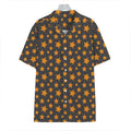 Cartoon Star Pattern Print Hawaiian Shirt