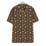Cartoon Star Pattern Print Hawaiian Shirt