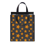 Cartoon Star Pattern Print Insulated Lunch Tote