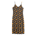 Cartoon Star Pattern Print Jersey Midi Cami Dress