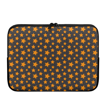 Cartoon Star Pattern Print Laptop Sleeve