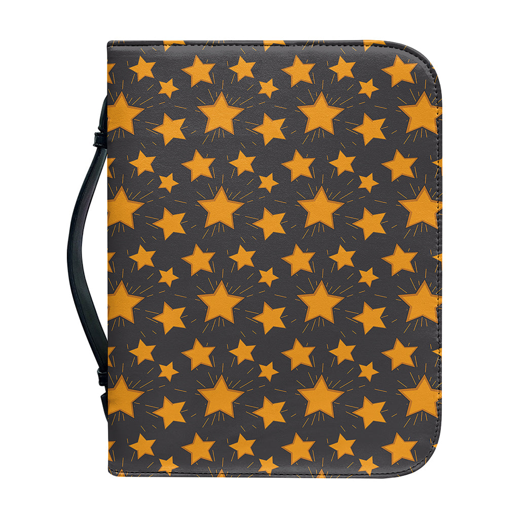 Cartoon Star Pattern Print Leather Bible Cover