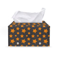 Cartoon Star Pattern Print Leather Tissue Box Cover
