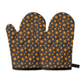 Cartoon Star Pattern Print Oven Mitts