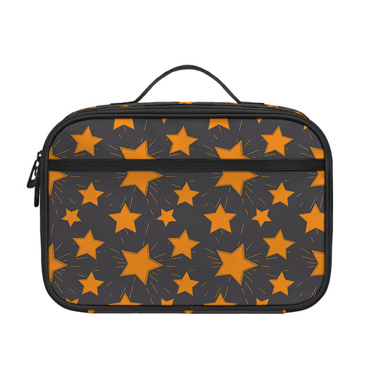 Cartoon Star Pattern Print Portable Lunch Bag