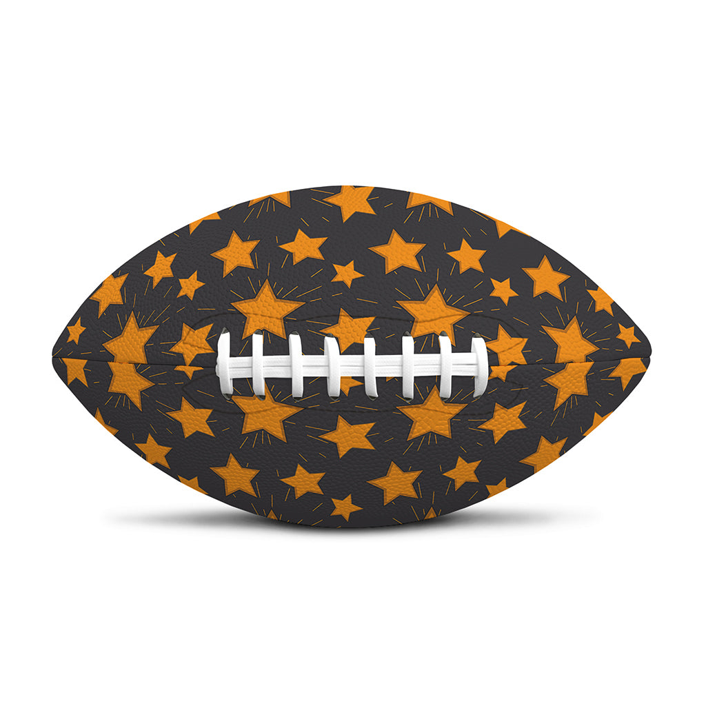 Cartoon Star Pattern Print Rugby Ball