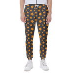 Cartoon Star Pattern Print Scuba Joggers