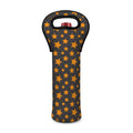 Cartoon Star Pattern Print Single Neoprene Wine Tote