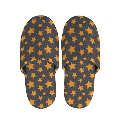 Cartoon Star Pattern Print Slippers