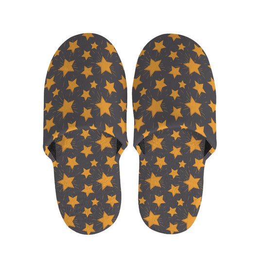 Cartoon Star Pattern Print Slippers