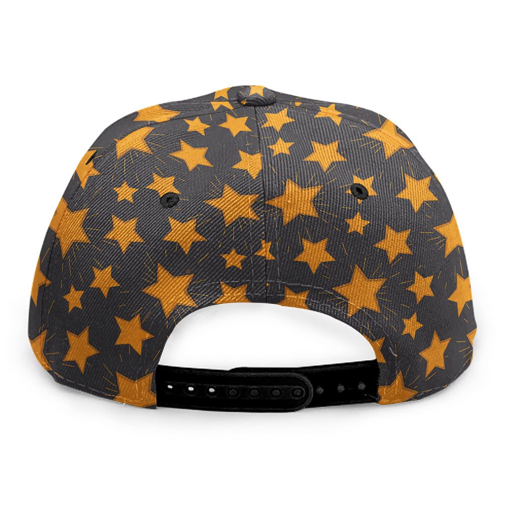 Cartoon Star Pattern Print Snapback Cap
