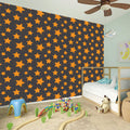 Cartoon Star Pattern Print Wall Sticker