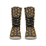 Cartoon Star Pattern Print Winter Boots