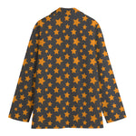 Cartoon Star Pattern Print Women's Blazer