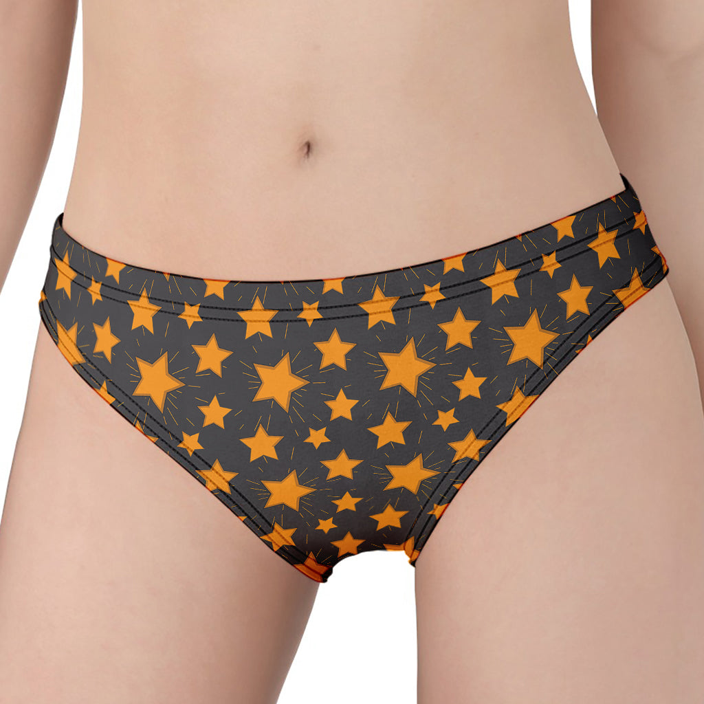 Cartoon Star Pattern Print Women's Panties
