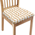 Cartoon Teddy Bear Pattern Print Chair Cushion Cover