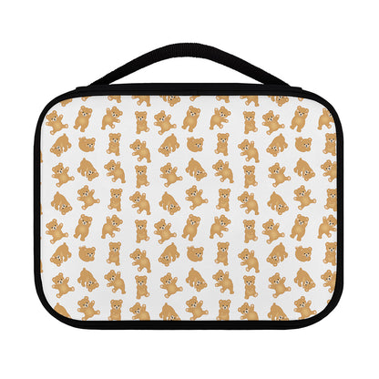 Cartoon Teddy Bear Pattern Print Classic Bible Case