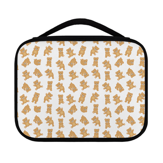 Cartoon Teddy Bear Pattern Print Classic Bible Case
